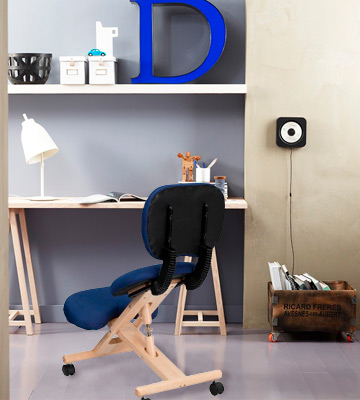 Flash Furniture Mobile Wooden Ergonomic Kneeling Posture Chair - Bestadvisor