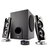Cyber Acoustics CA-3602 Speaker Sound System with Subwoofer and Control Pod