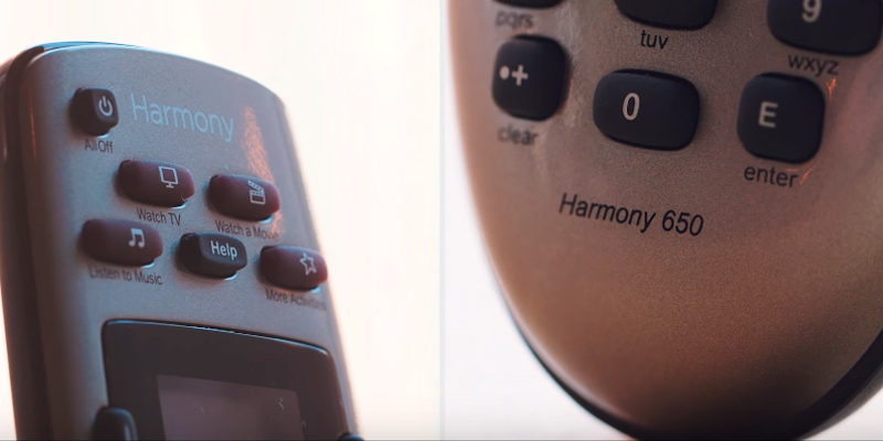 Review of Logitech Harmony 650 Infrared All in One Remote Control