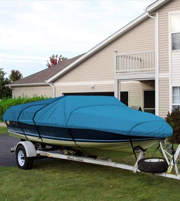 Leader Accessories Fit V-hull Tri-hull Fishing Ski Pro-style Waterproof Boat Cover - Bestadvisor