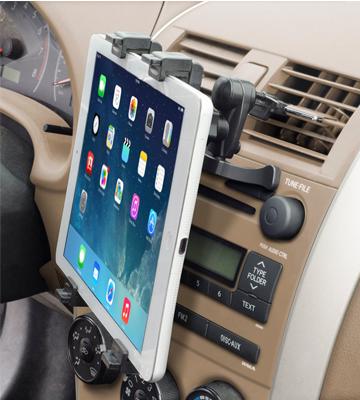 Okra Universal Tablet Air Vent Car Mount Holder with 360° Rotating swivel - Bestadvisor