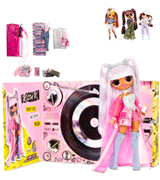L.O.L. Surprise! OMG Remix Kitty K Fashion Doll with 25 Surprises