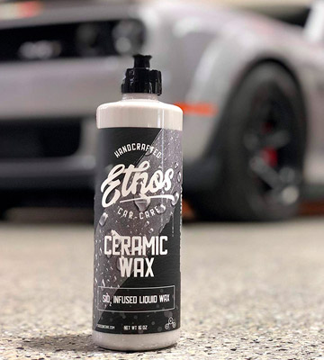 Ethos Handcrafted Car Care Ceramic Wax 9H Automotive Paint Sealant Infused with Ceramic Coating Technology - Bestadvisor