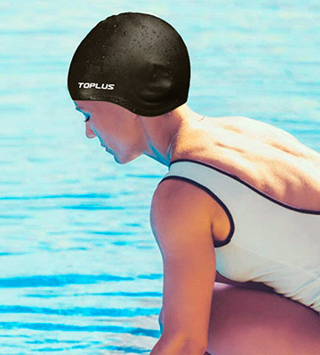 TOPLUS Swim Cap Durable Silicone - Bestadvisor