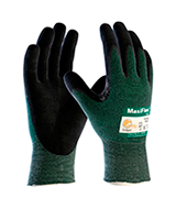 MaxiFlex (3 Pack) 34-8743 Premium Nitrile Coated Cut Resistant Work Gloves
