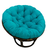 International Caravan International Caravan Papasan Chair with Micro Suede Cushion