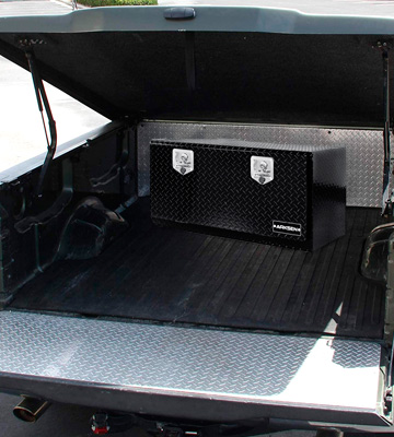 ARKSEN Plate Tool Box With T-Handle Latch Pickup Truck Underbody Trailer Storage - Bestadvisor