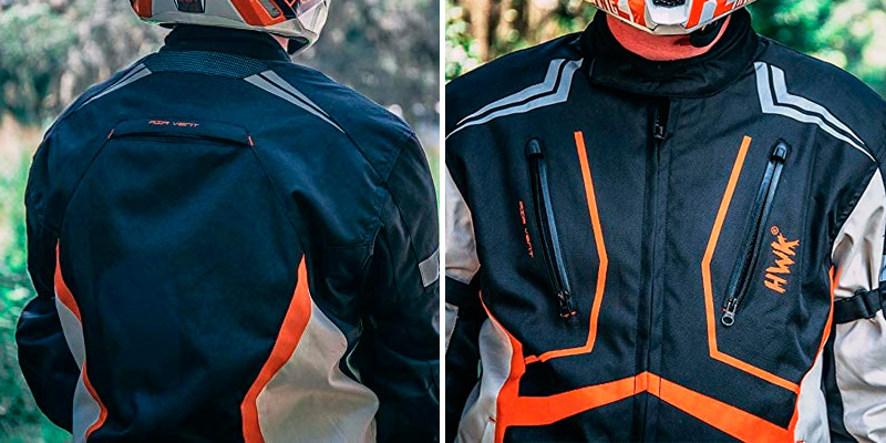 Review of HWK Dualsport Enduro Motocross Jacket For Men Textile Motorbike