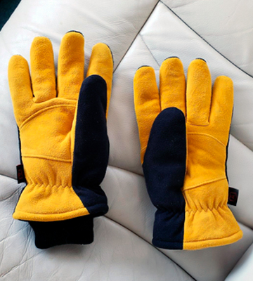 OZERO Deerskin Suede Leather and Windproof Membrane Cold Proof Thermal Gloves - Bestadvisor