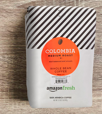 AmazonFresh Colombia Whole Bean Coffee, Medium Roast - Bestadvisor