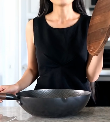 Souped Up Recipes Carbon Steel Wok with Lid & Spatula - Bestadvisor