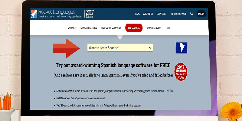 Detailed review of Rocket Languages Learn Spanish Courses - Bestadvisor