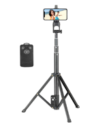 Eocean (43191600) 54'' Phone Selfie Stick with Tripod Stand