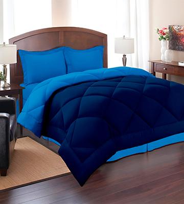 Elegant Comfort Goose Down Alternative Reversible Comforter Set - Bestadvisor