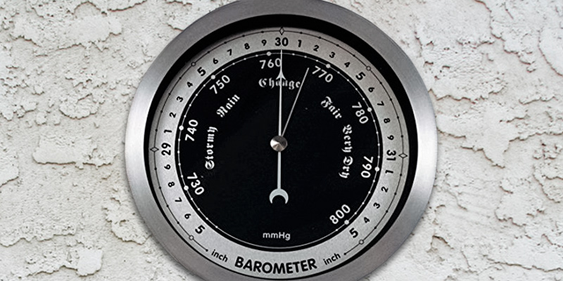 Review of Ambient Weather WS-152B 6" Contemporary Barometer