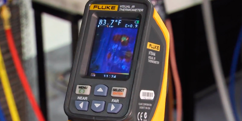Review of Fluke VT04 Infrared Imager with Soft Carrying Case