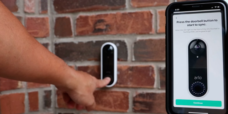 Arlo (AVD1001) Video Doorbell in the use - Bestadvisor