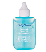 Sally Hansen Instant Cuticle Remover Removes stubborn calluses, hangnails and cuticles.