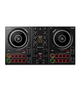 Pioneer (DDJ200) DJ Controller (WeDJ/rekordbox Apps, Compact Lightweight Body)