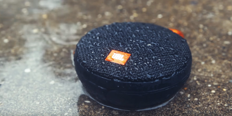 JBL Clip 2 Waterproof Portable Bluetooth Speaker in the use - Bestadvisor