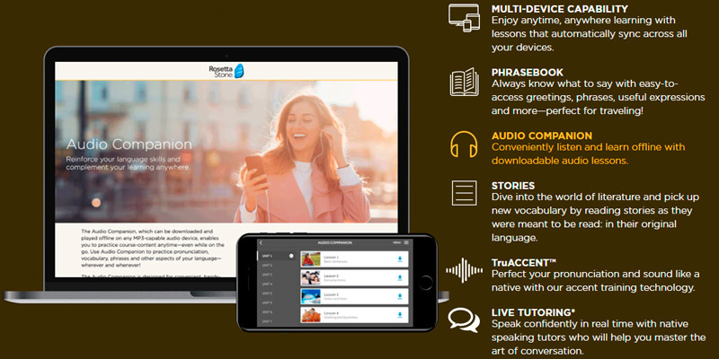 Rosetta Stone Learn English (American) Online in the use - Bestadvisor