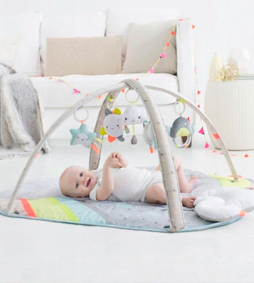 Skip Hop Silver Lining Cloud Baby Play Mat and Infant Activity Gym - Bestadvisor