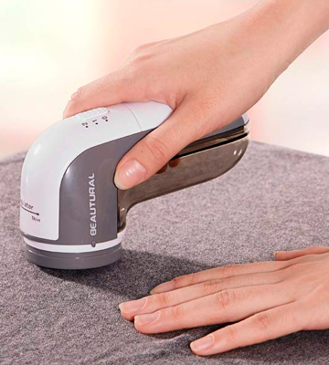 Beautural Fabric Shaver and Lint Remover with 2-Speeds, Adjustable Shave Height, Dual Protection, Battery Operated - Bestadvisor