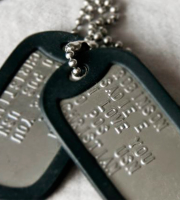 Tag-Z Stainless Steel Tags with Black Silencers Customized Military Tags - Bestadvisor