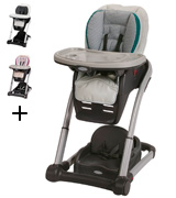 Graco Blossom 4-in-1 Seating System Convertible High Chair