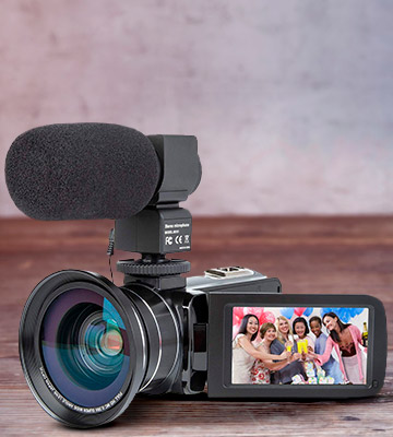 kimire Camcorder Video Camera HD 1080P 16X Powerful Digital Zoom Camera - Bestadvisor