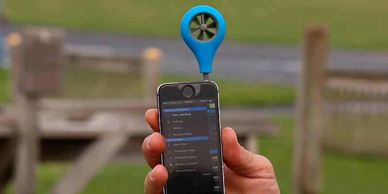 Review of Weather Flow WFANO-01 Wind Meter for Smart Phone