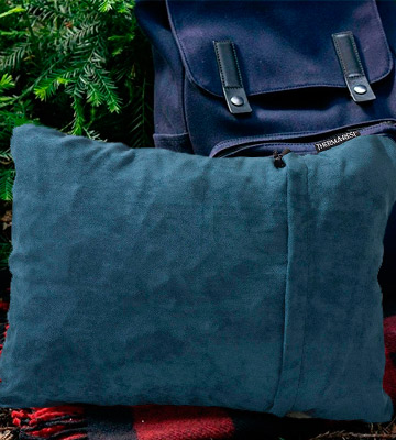 Therm-a-Rest Compressible Travel Pillow with Soft Foam Filling - Bestadvisor