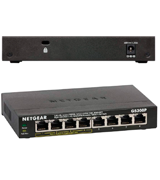 NETGEAR GS308P-100NAS 8-Port Gigabit Ethernet Unmanaged Switch
