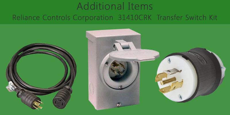 Reliance Controls Corporation 31410CRK Transfer Switch Kit application - Bestadvisor