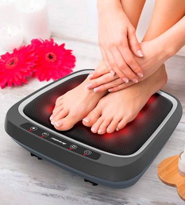 Arealer Deep Kneading Foot Massager with Remote Control - Bestadvisor