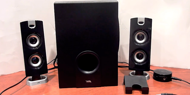 Detailed review of Cyber Acoustics CA-3602 Speaker Sound System with Subwoofer and Control Pod - Bestadvisor
