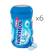 Mentos Fresh Mint Sugar-Free Chewing Gum with Xylitol