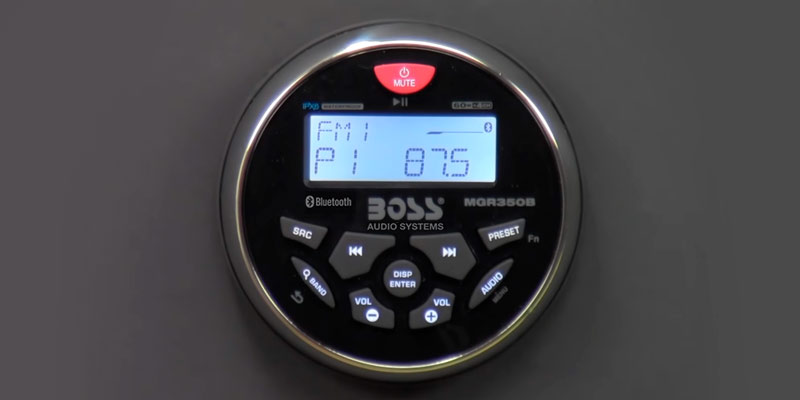 Review of Boss MGR350B Weatherproof Digital Media MP3 Player