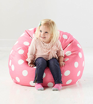 Big Joe 0630251 Classic Bean Bag Chair, Candy Pink Polka Dot - Bestadvisor
