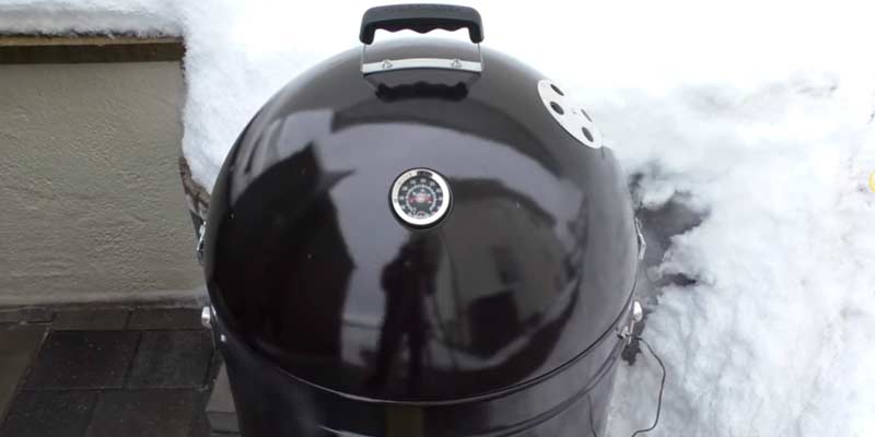 Napoleon 20-inch Charcoal Grill and Water Smoker in the use - Bestadvisor