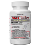 Superior Labs 60 Caplets TEST WORx Natural Testosterone Booster