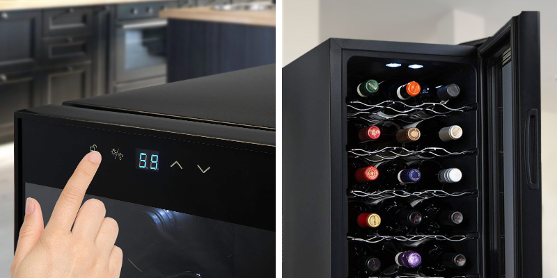 Review of Ivation IV-FWCT181B Wine Cooler