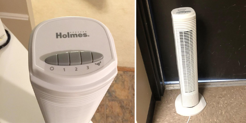 Review of Holmes HTF3110A-WM Oscillating Tower Fan