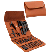 AIWOGEP 16 Pieces Manicure Set with PU Leather Case