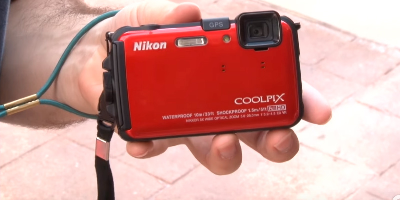 Nikon AW100 (26292) Waterproof Digital Camera with GPS and Full HD 1080p in the use - Bestadvisor