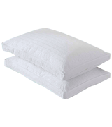 Basic Beyond 2 Pack Luxury Gusseted Goose Down Feather Pillow