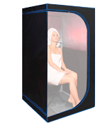 SereneLife SLISAU30BK Full Size Portable Sauna