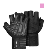 ihuan Professional Ventilated Weight Lifting Gym Workout Gloves