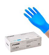 LANON Disposable Nitrile Gloves, Food Grade, Latex Free