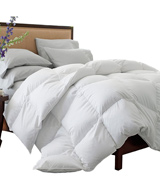 Superior COMFORTER KG Solid White Down Alternative Comforter